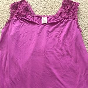 🌟SALE🌟 3/$15 Faded glory 1X tank top/ cami. Pink